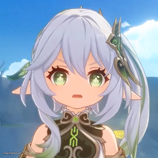 Angry Nahida - meme generator image preview