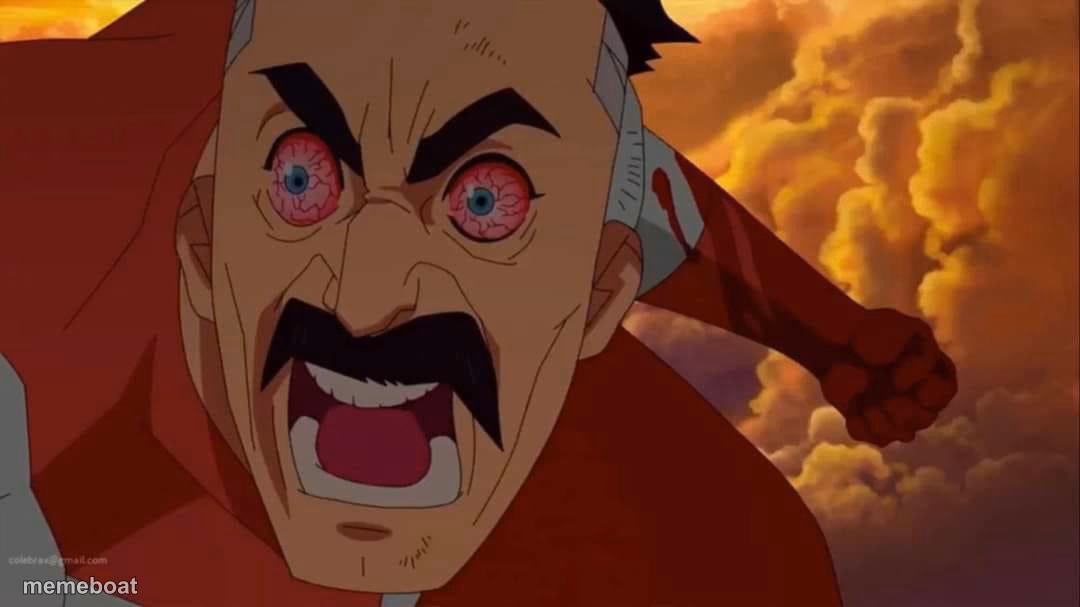 Angry omni man - meme generator image preview