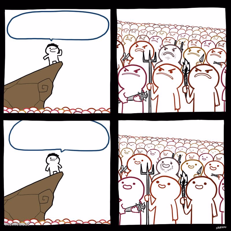 angry stick man - meme generator image preview