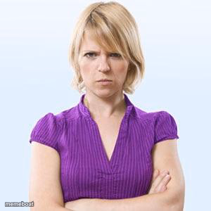 Angry woman - meme generator image preview