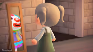 Animal Crossing Mirror Clown