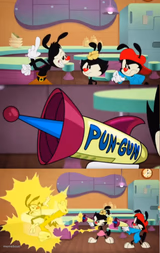 Animaniacs Pun Gun