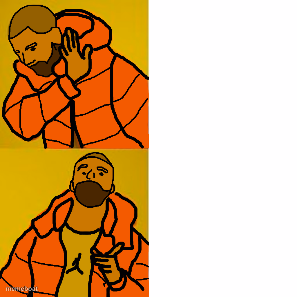 Animated Drake Hotline Bling - meme generator image preview