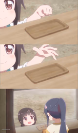 Anime girl buying