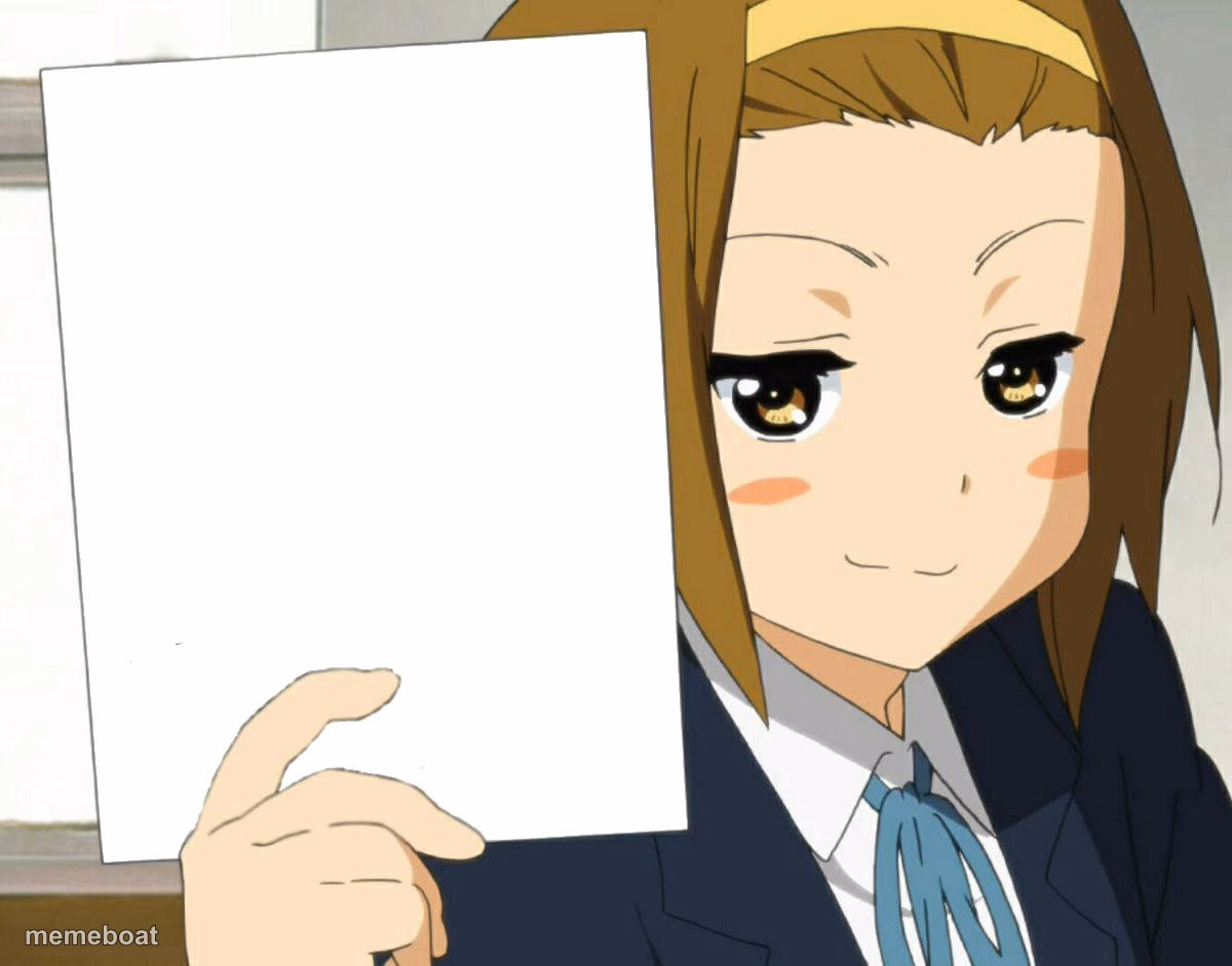Anime Girl Hot Take - meme generator image preview