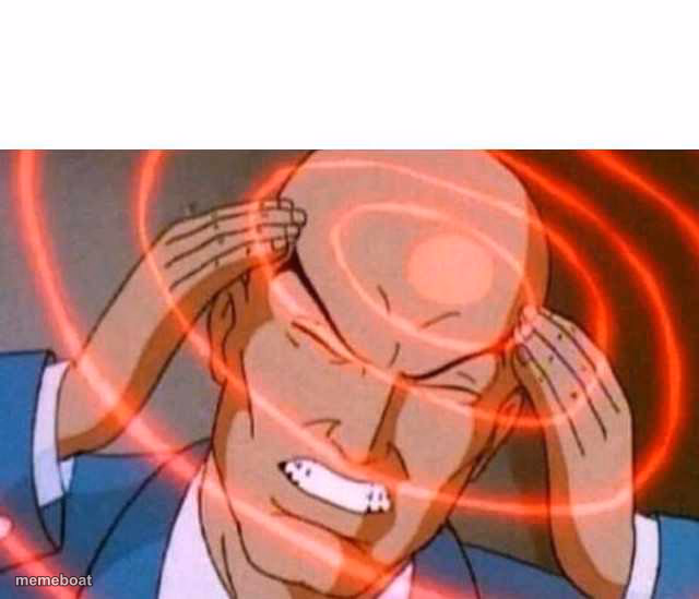 Anime guy brain waves - meme generator image preview