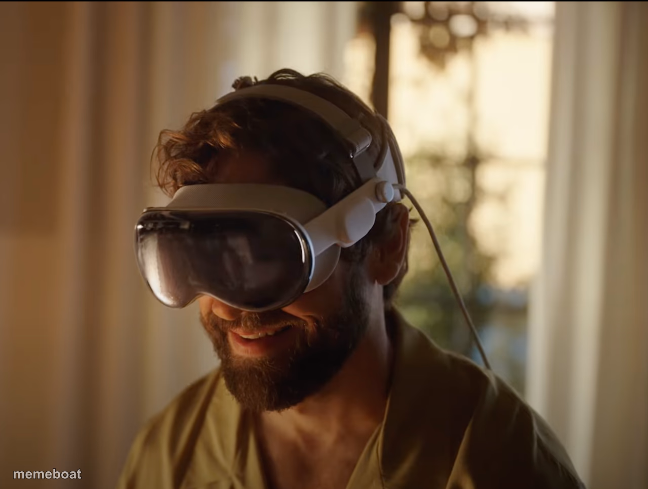 Apple Headset Guy - meme generator image preview
