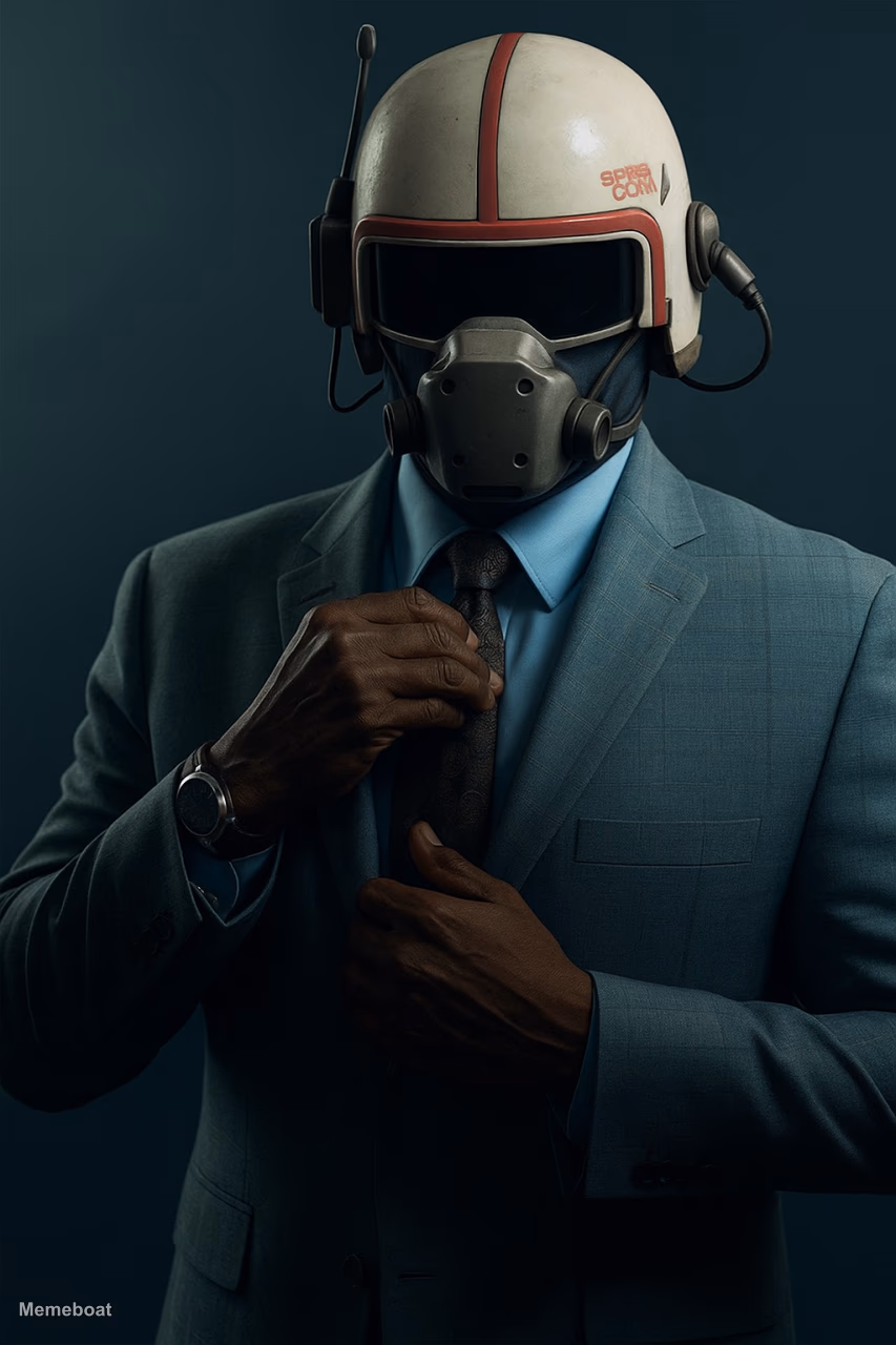 Suit And Tie Raider - meme generator image preview