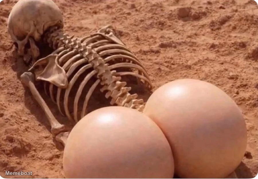 Archaeologists Find Butt Implants - meme generator image preview