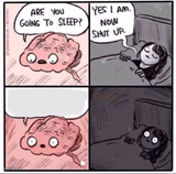 Are you going to sleep?