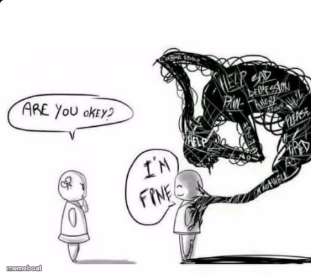 Are you okey? I'm fine - meme generator image preview