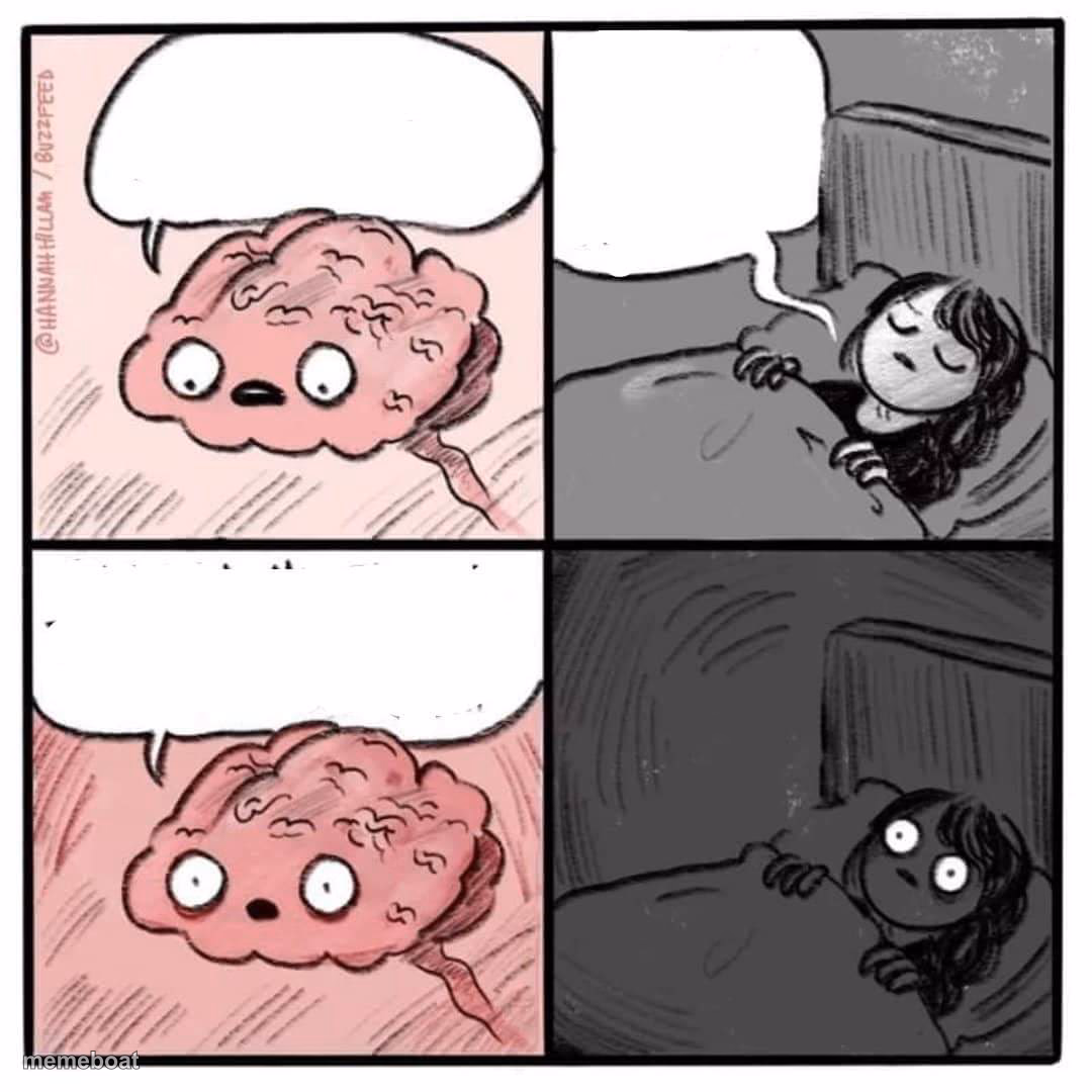 Are you sleeping brain - meme generator image preview