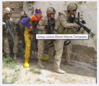 Army clown