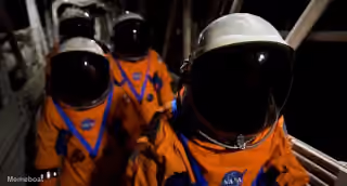 Artemis II Astronaut Walk Out