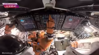 Artemis II Orion Capsule In-cabin Camera