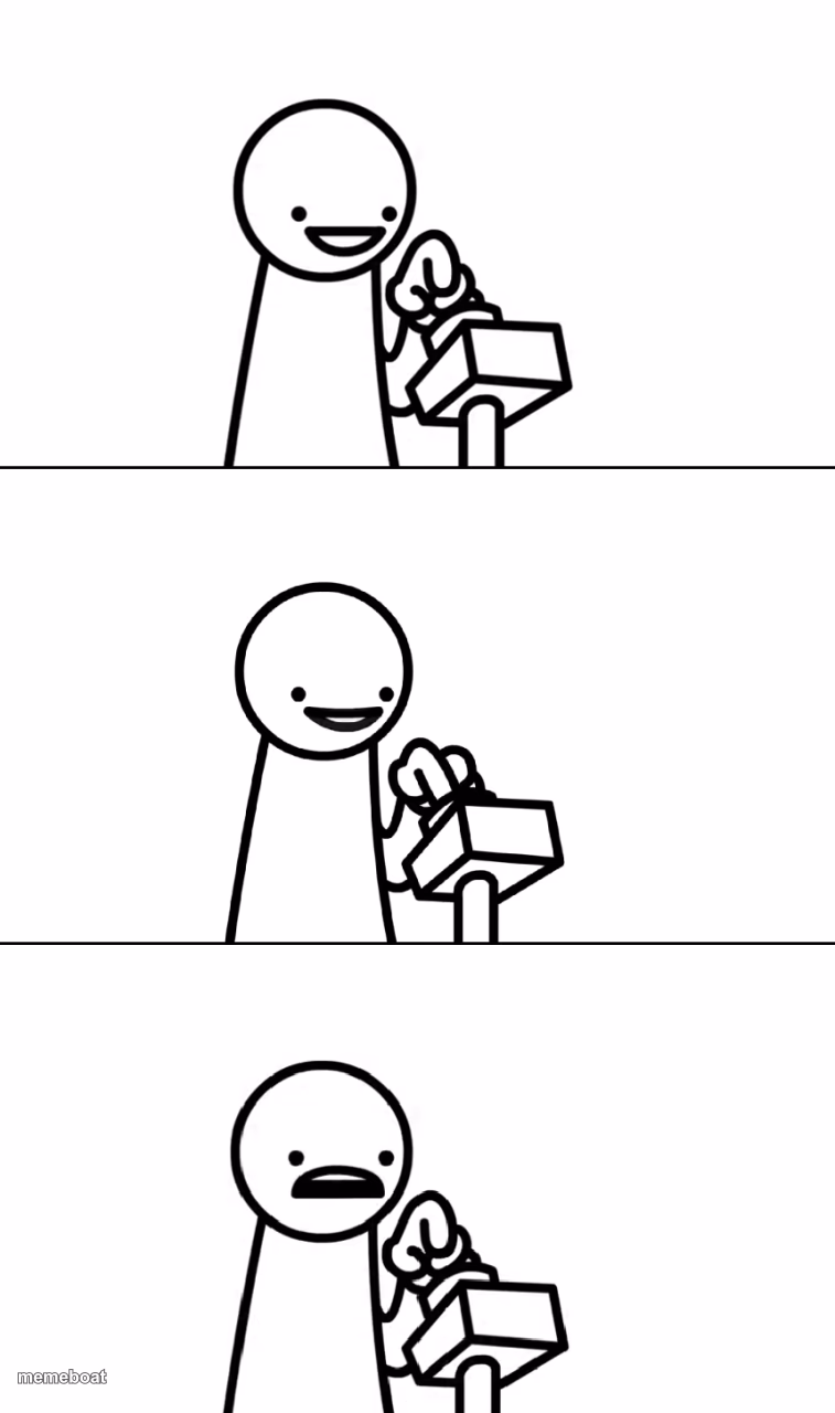 Asdfmovie I wonder what this does - meme generator image preview