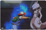 Ash Punching Mewtwo