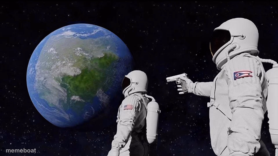 astronaut meme always has been template - meme generator image preview