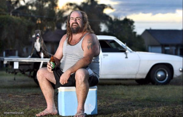 Aussie bogan - meme generator image preview