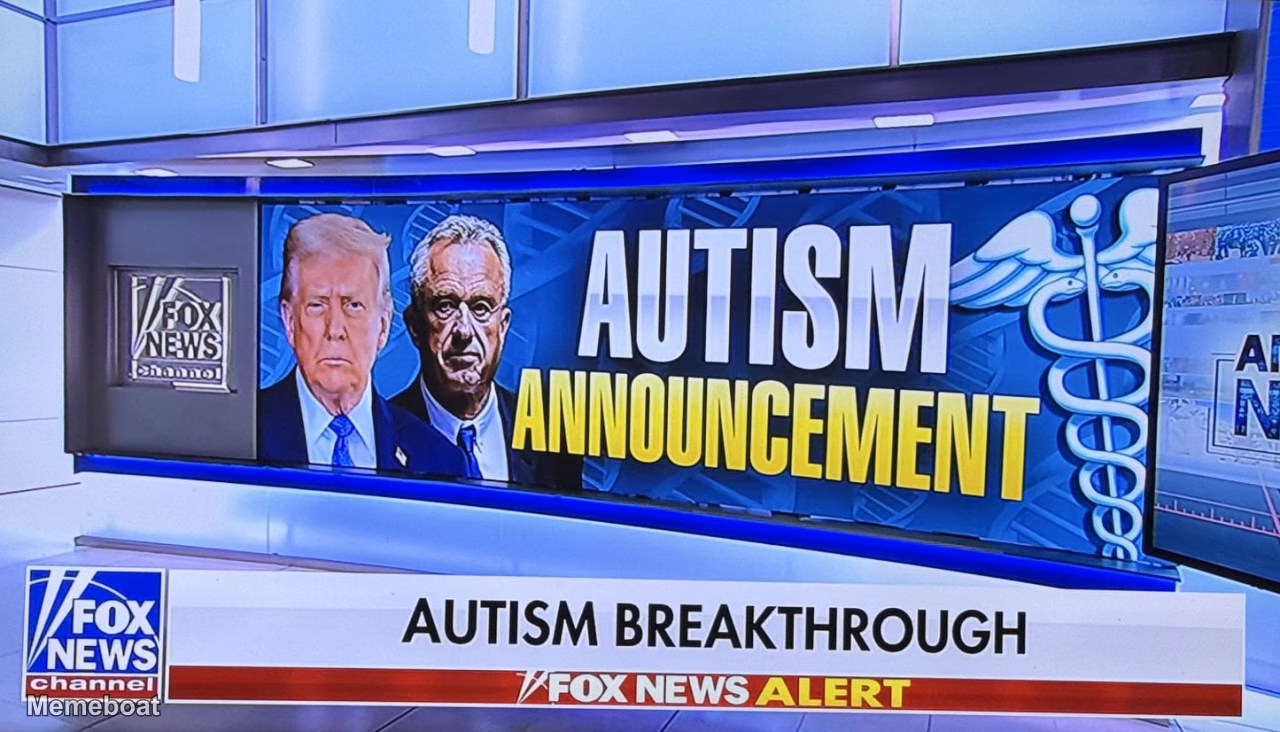 Autism Announcement - meme generator image preview