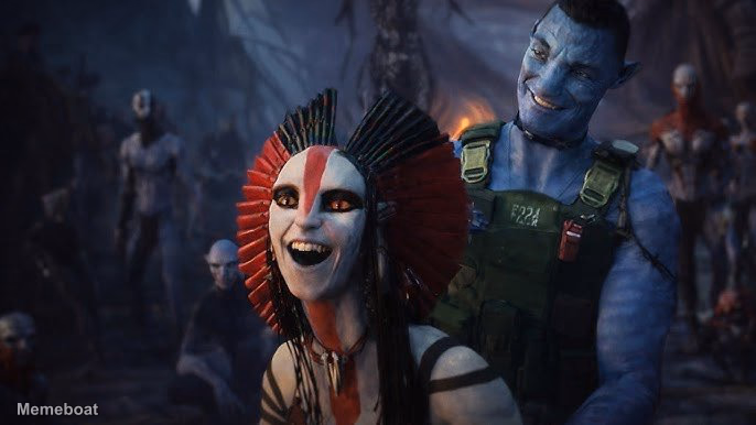 Avatar: Quaritch and Varang's Sinister Smiles - meme generator image preview