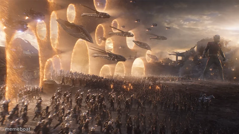 avengers endgame final battle - meme generator image preview