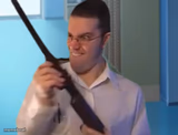 AVGN WITH A GUN