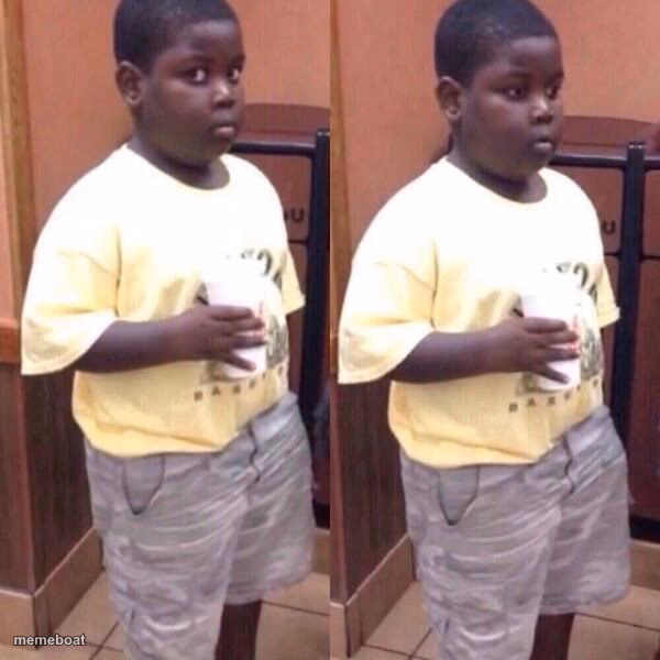 Awkward black kid - meme generator image preview
