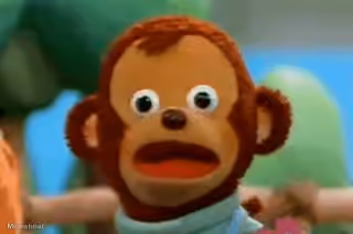 Awkward Monkey Puppet