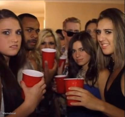 Awkward Party Reaction POV - meme generator image preview