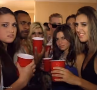 Awkward Party Reaction POV
