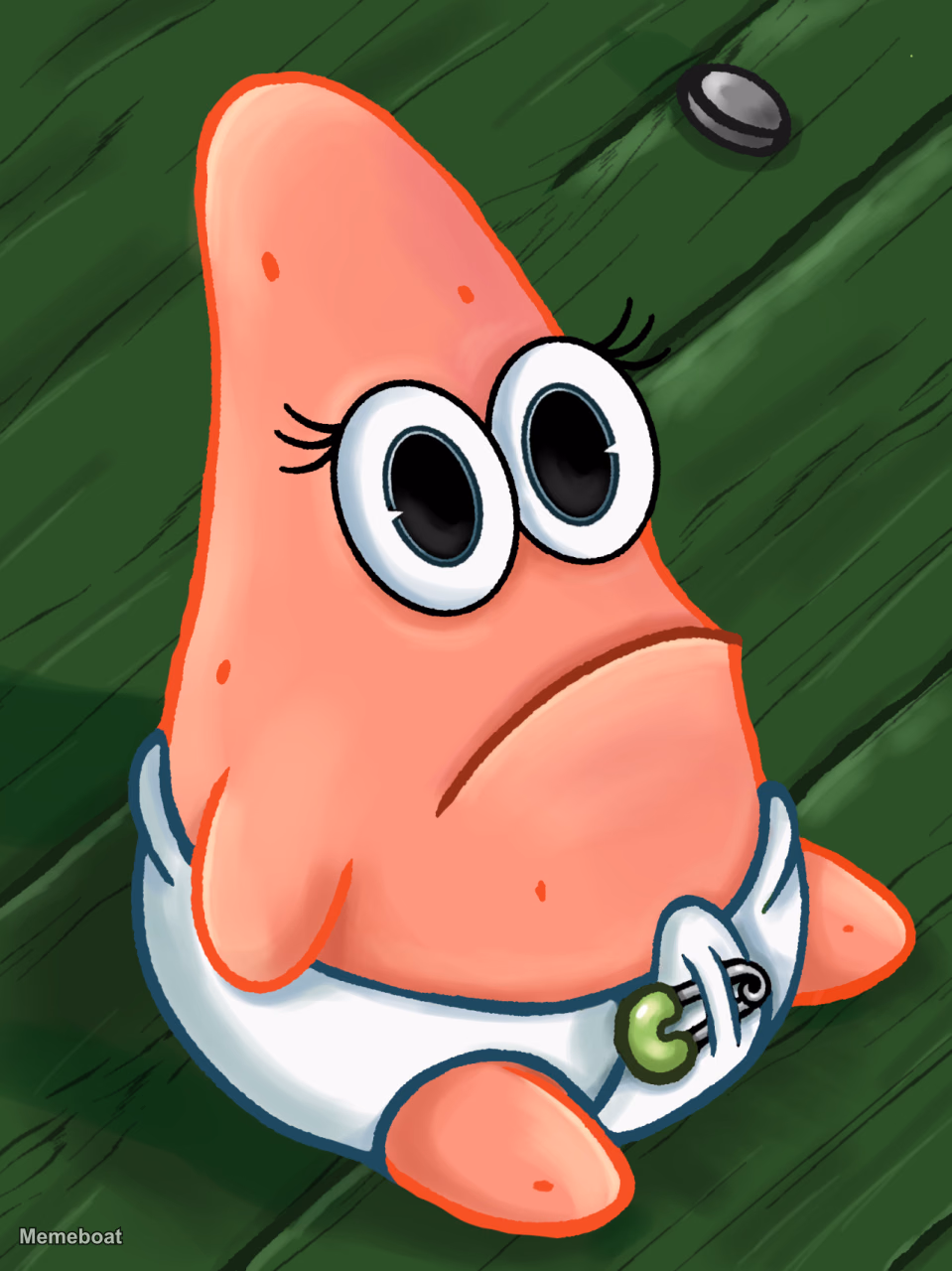 Baby Patrick HD - meme generator image preview