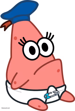 Baby Patrick Sailor Hat