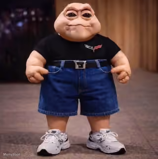 Baby Sinclair Jorts