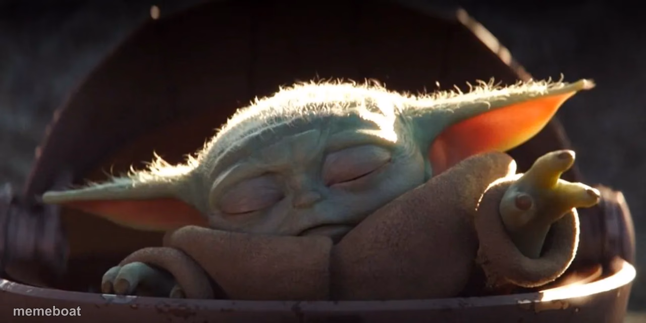 Baby Yoda Force - meme generator image preview