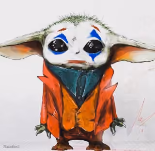 Baby Yoda Joker