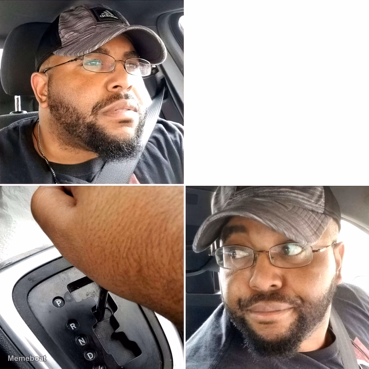 Backing up the car - meme generator image preview