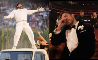 Bad Bunny Performing vs Exhausted Drakeposting