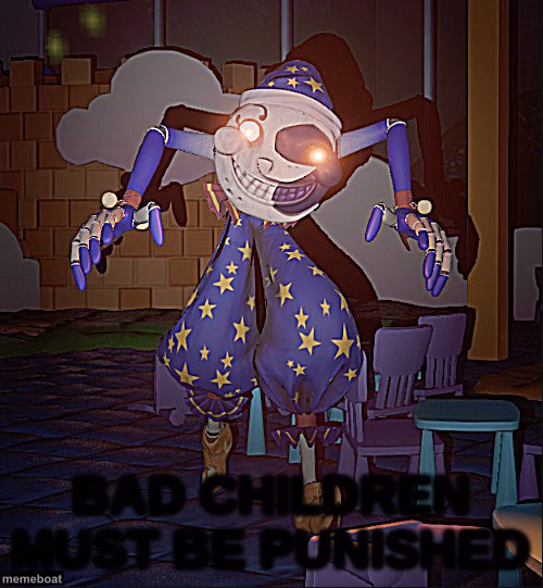 Bad Children Must Be Punished - meme generator image preview