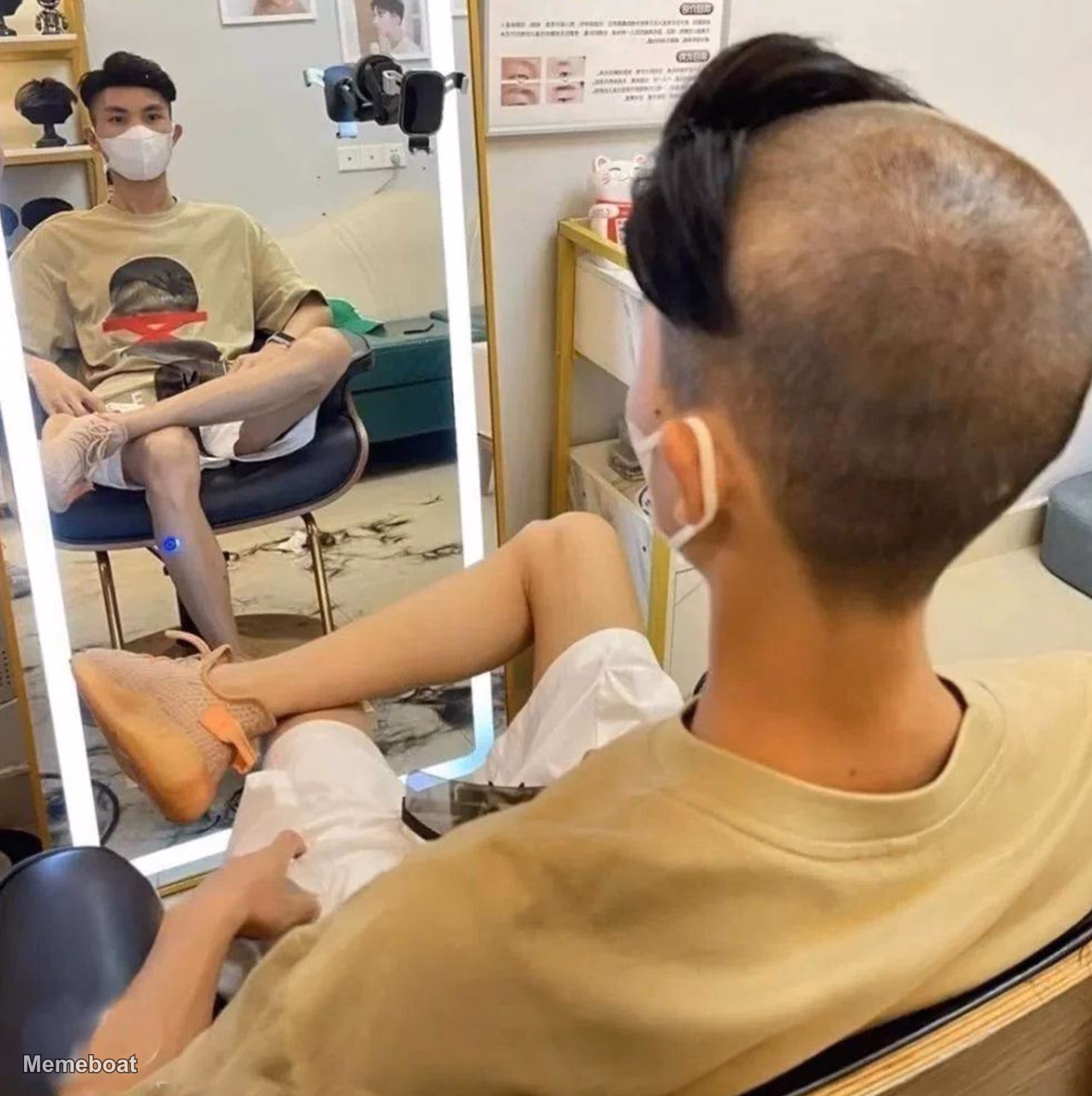 Bad Haircut Guy - meme generator image preview