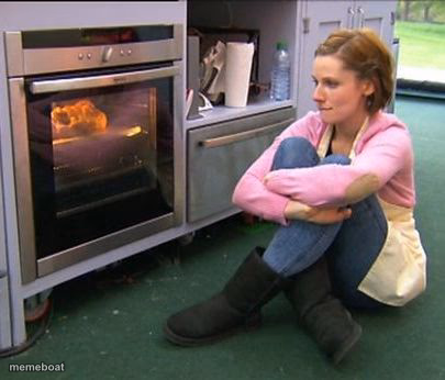 Bake off watching - meme generator image preview
