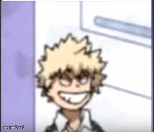 Bakugo sero smile - meme generator image preview