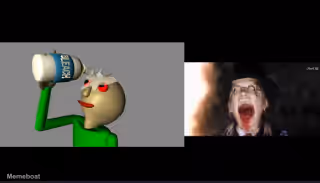 Baldi And Melting Face V2