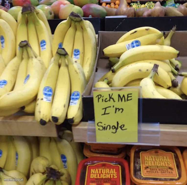 Pick Me I'm Single Bananas - meme generator image preview