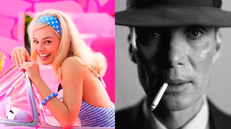 Barbie vs Oppenheimer - Barbenheimer - meme generator image preview