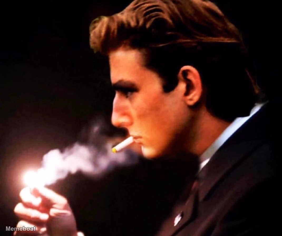 Barron Trump Smoking - meme generator image preview