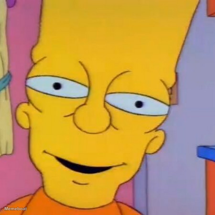 Bart Simpson Unimpressed - meme generator image preview