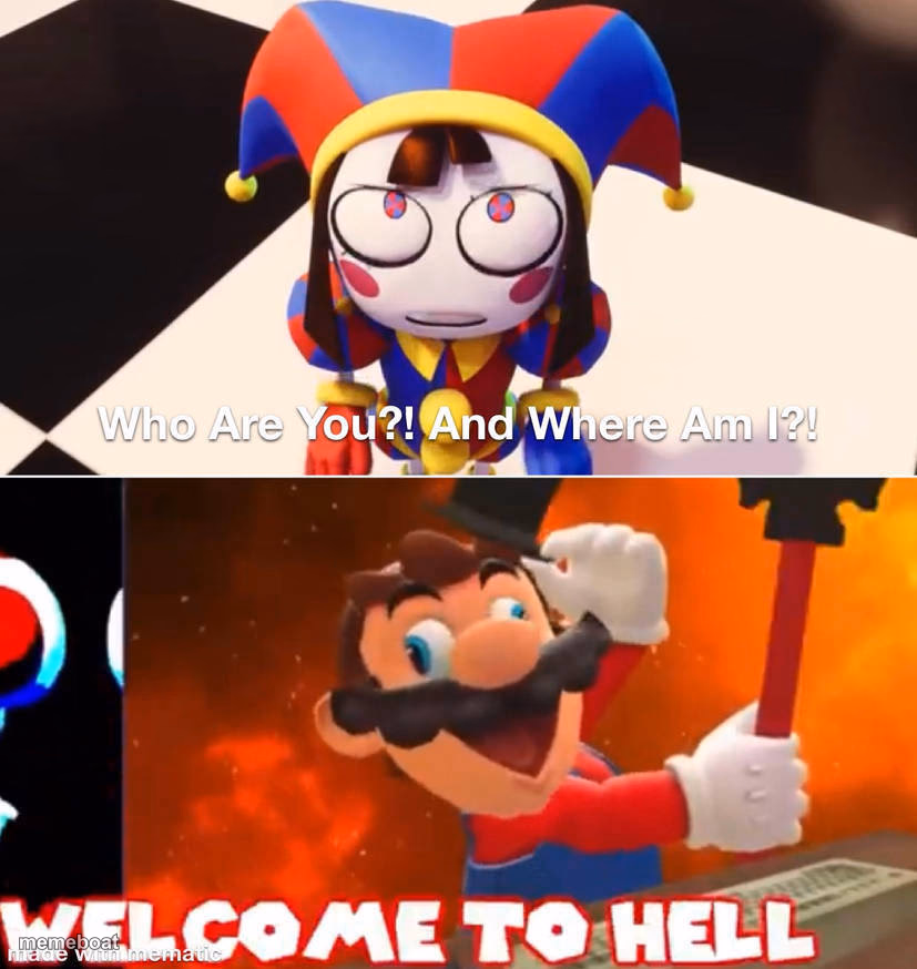 Basically Pomni In The Amazing Digital Circus - meme generator image preview