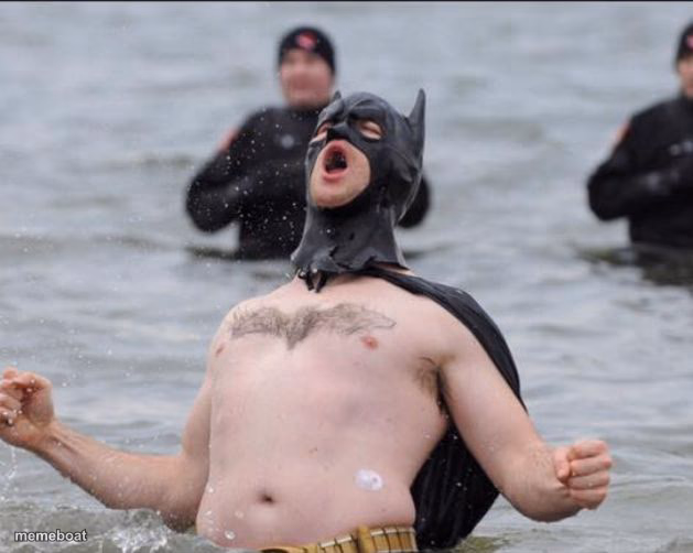 Batman Celebrates - meme generator image preview