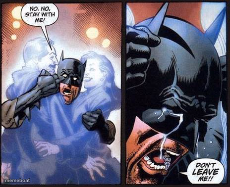Batman don't leave me - meme generator image preview